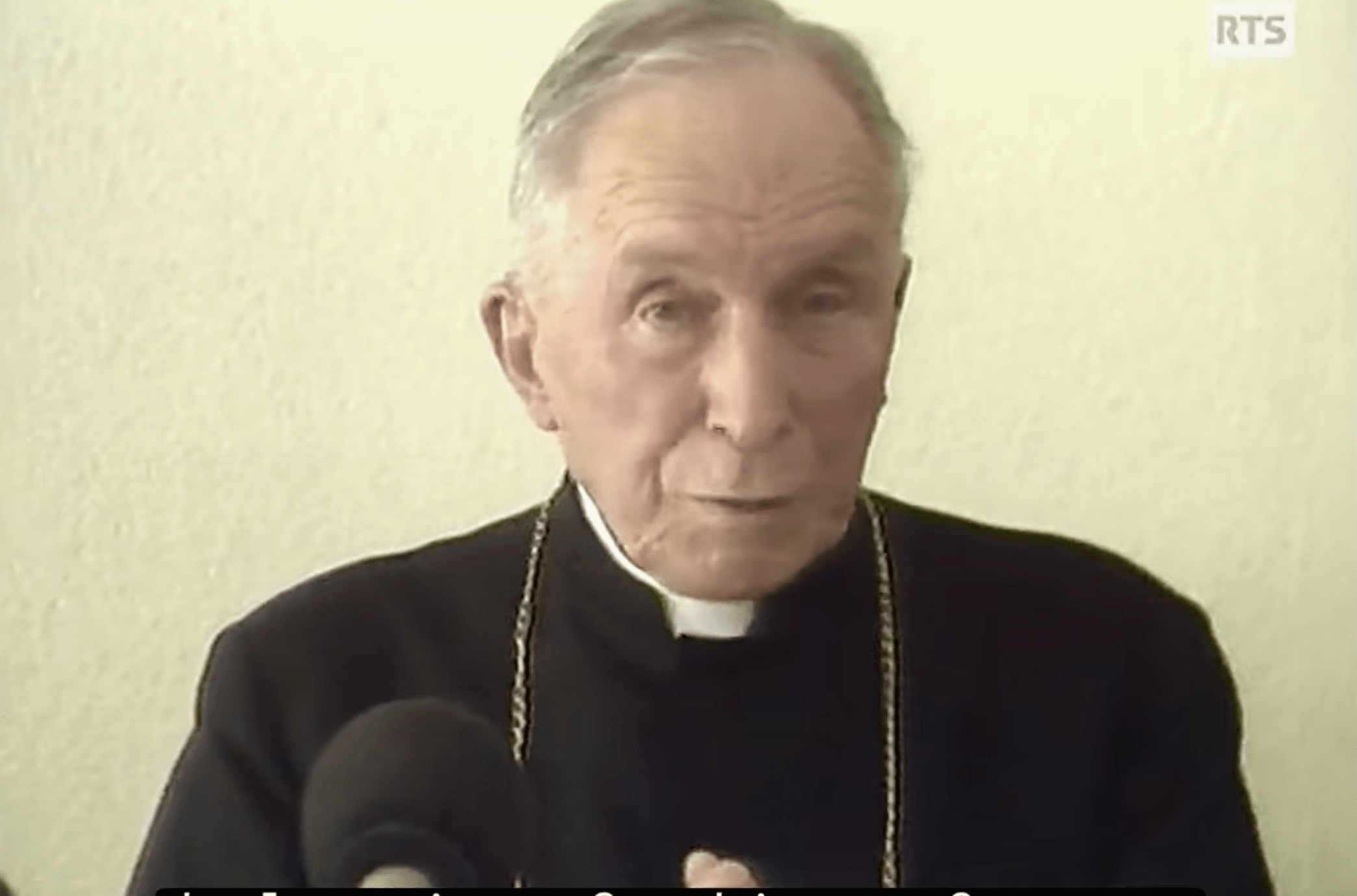 Archbishop Lefebvre press conference prior to the 1988 Consecrations