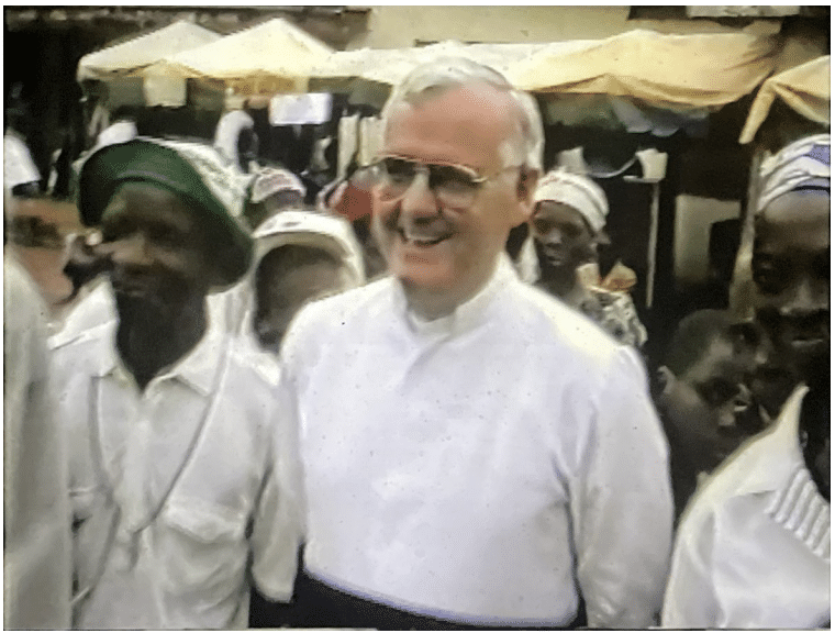 Fr. Black and the Nigerian funeral, 1999